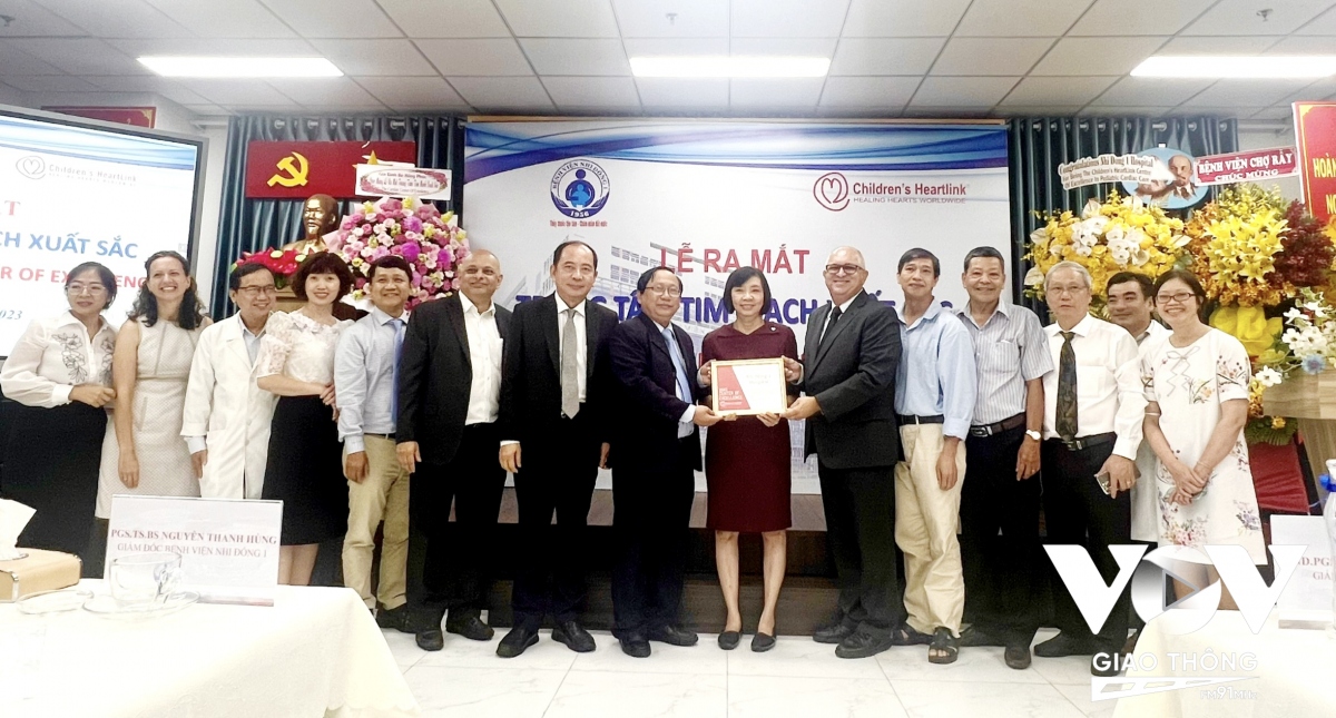 Children's HeartLink recognises first Vietnamese pediatric cardiology centre